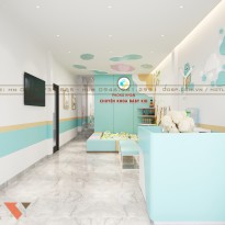 Thiết kế phòng khám nhi Baby Kid – Không gian chuẩn y khoa do PenViet thực hiện